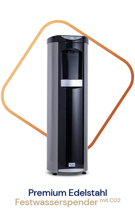 Premium-Edelstahl-Festwasserspender-mit-CO2 Wasserspender - Marke: Premium Edelstahl Festwasserspender mit CO2